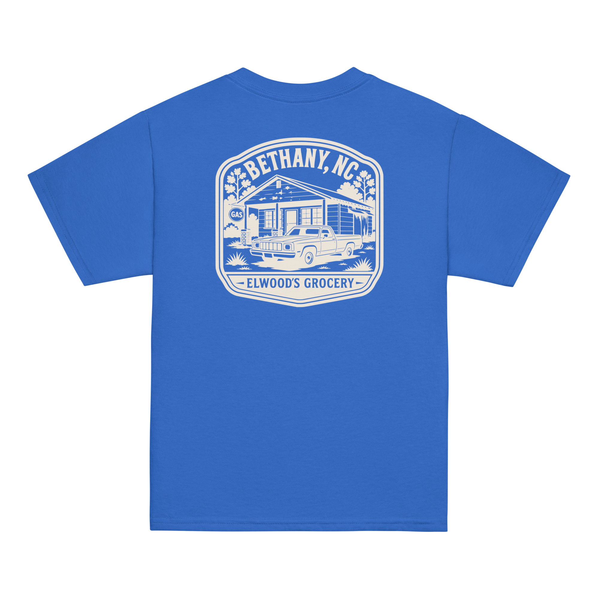 Bethany, NC - Elwood's Grocery - Youth Classic Tee