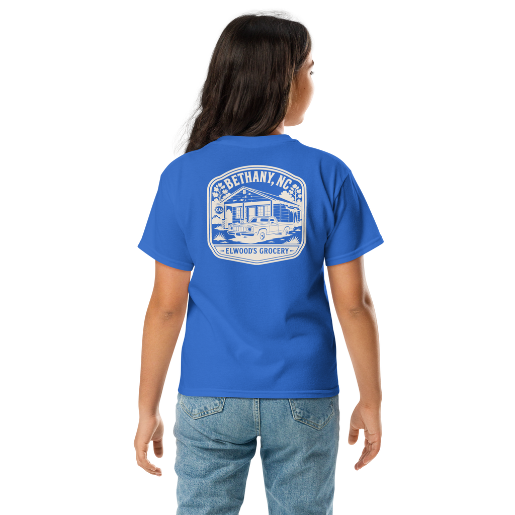 Bethany, NC - Elwood's Grocery - Youth Classic Tee