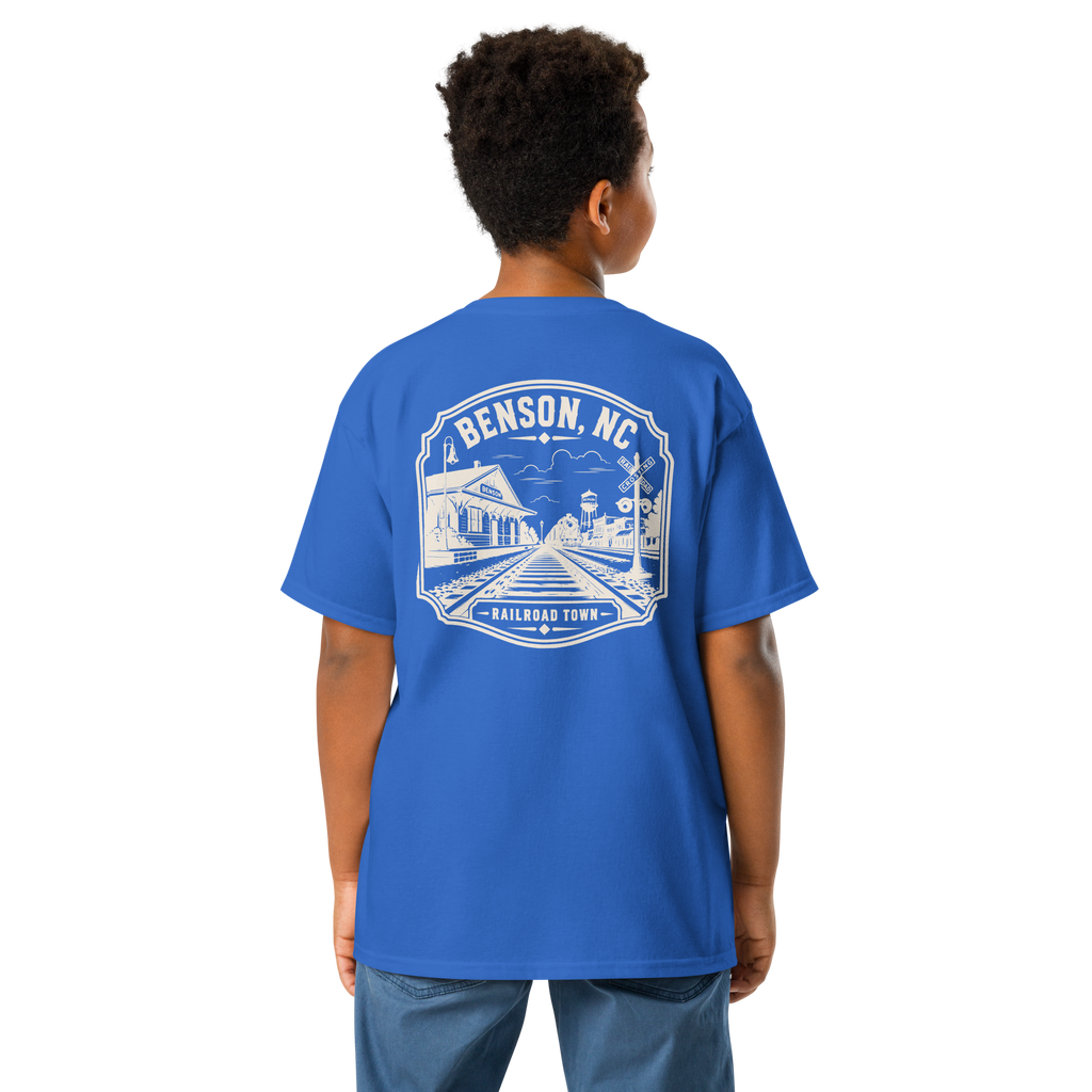 Benson, NC - Railroad Town - Youth Classic Tee
