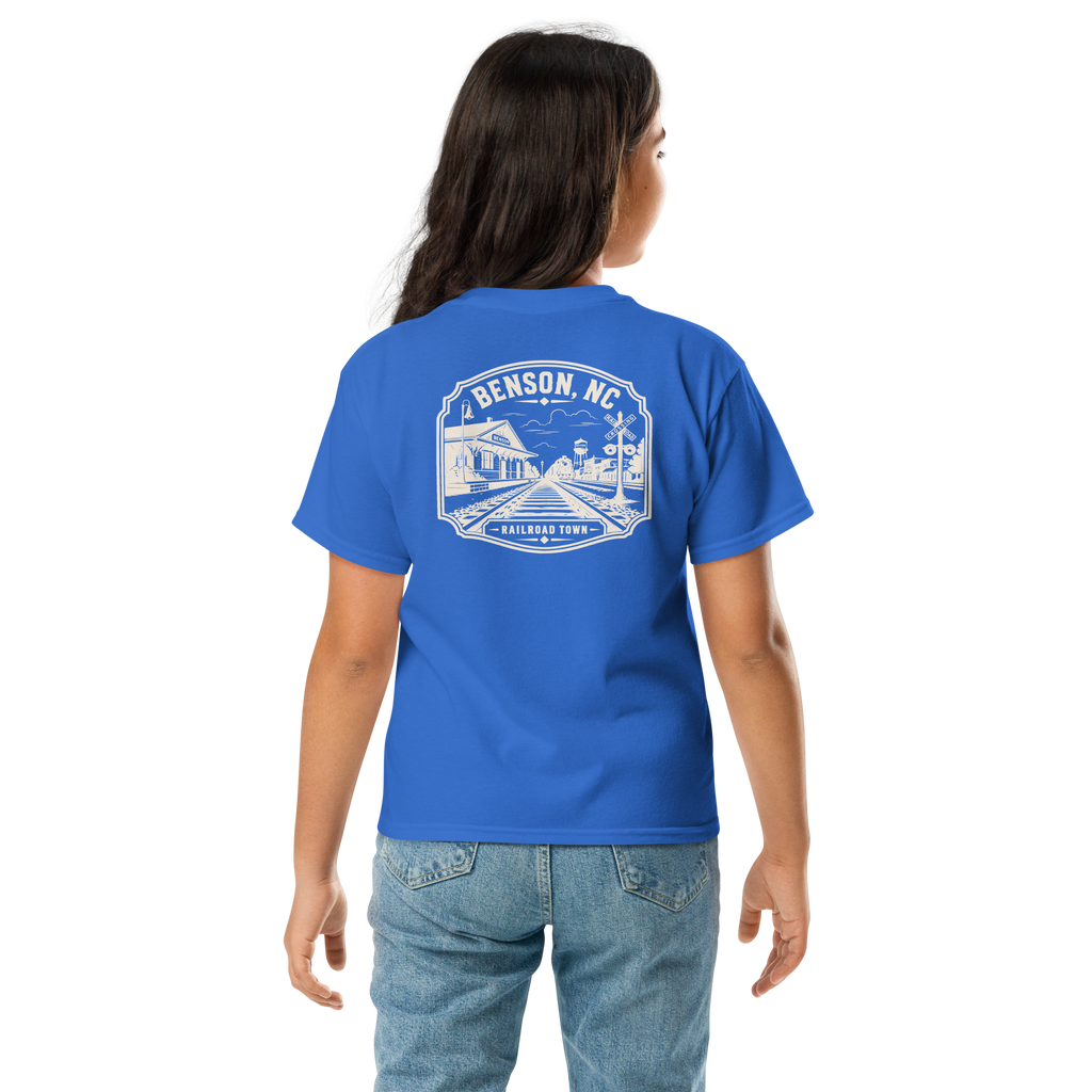 Benson, NC - Railroad Town - Youth Classic Tee