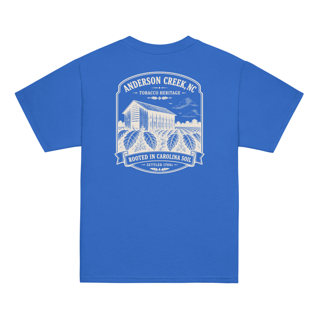 Anderson Creek, NC - Rooted In Carolina - Youth Classic Tee