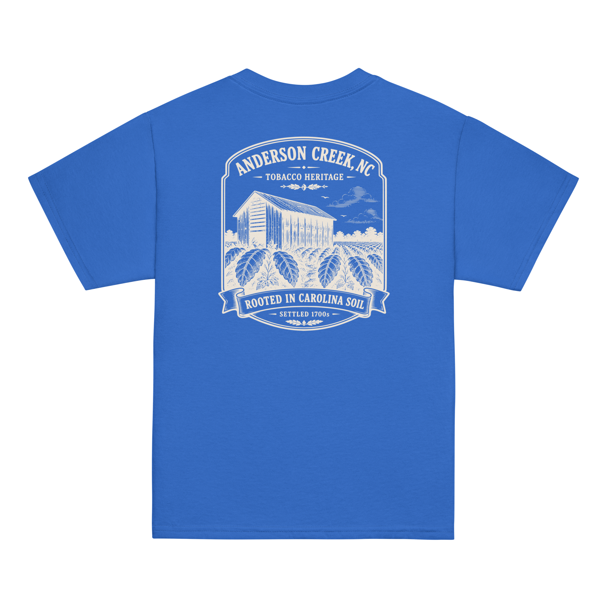 Anderson Creek, NC - Rooted In Carolina - Youth Classic Tee