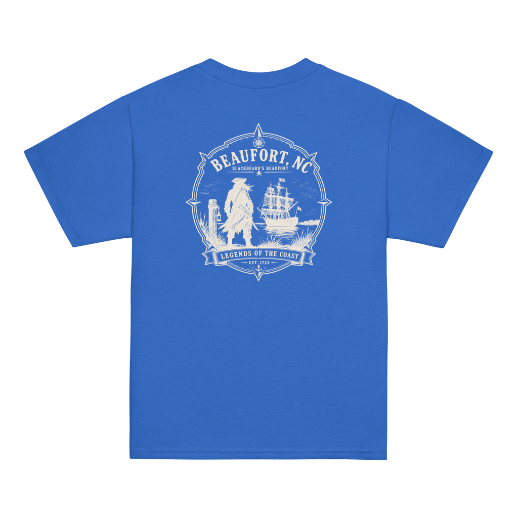 Beaufort, NC - Blackbeard's Beaufort - Youth Classic Tee