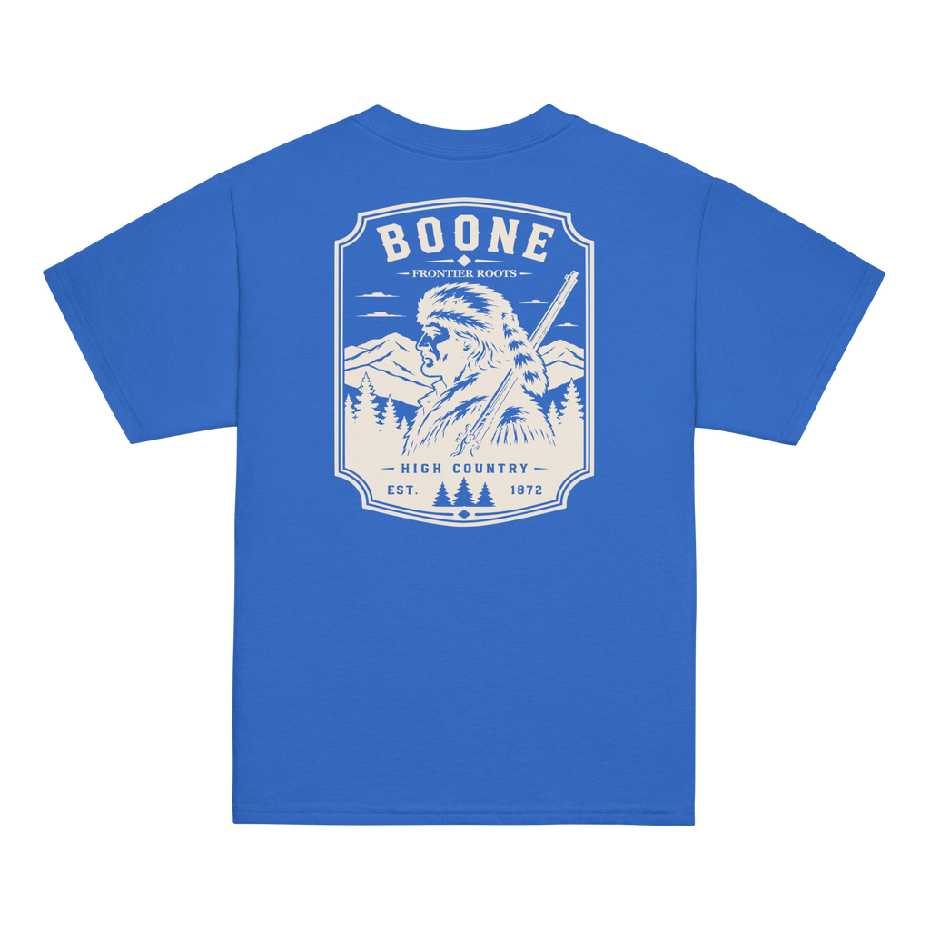 Boone, NC - The Frontier - Youth Classic Tee