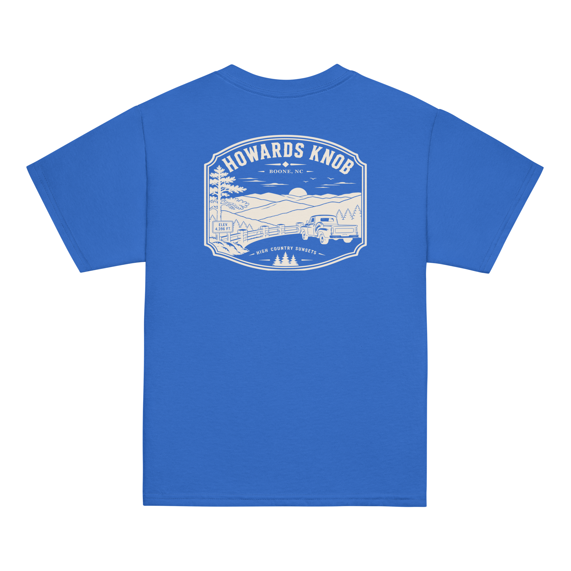 Boone, NC - Howard's Knob - Youth Classic Tee