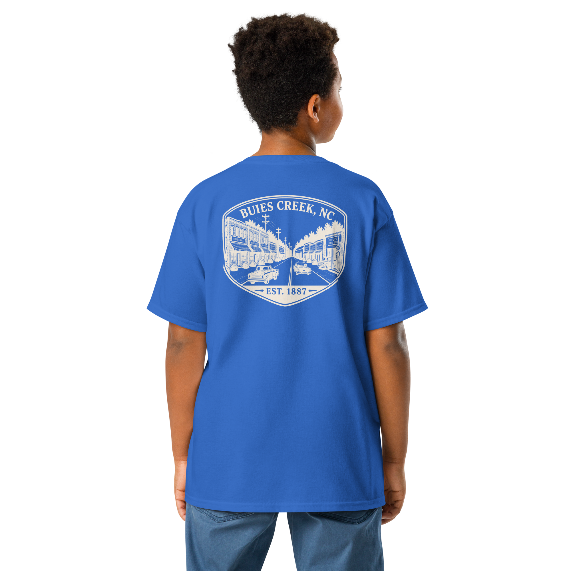Buies Creek, NC - Main Street - Youth Classic Tee