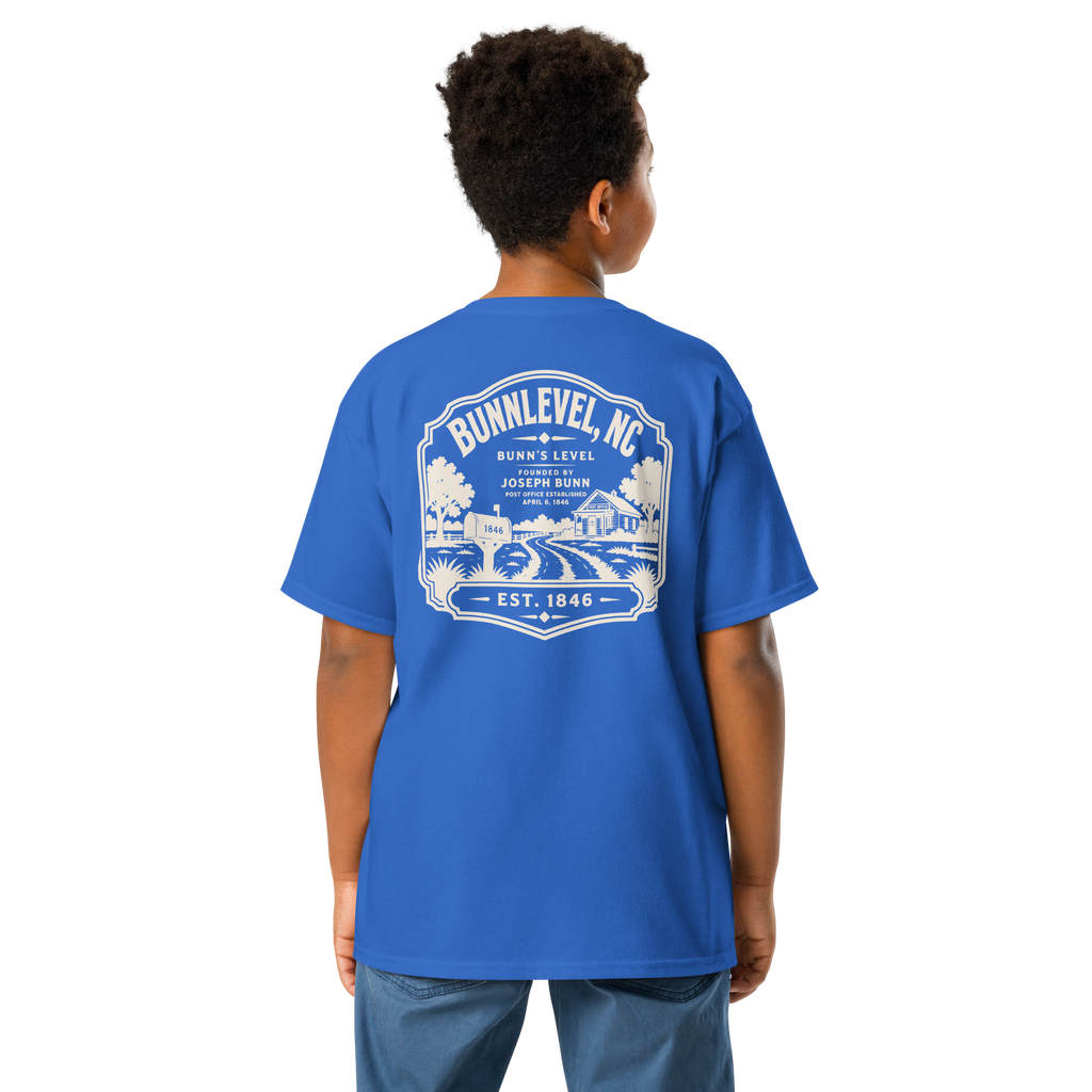 Bunnlevel, NC - Town Heritage - Youth Classic Tee