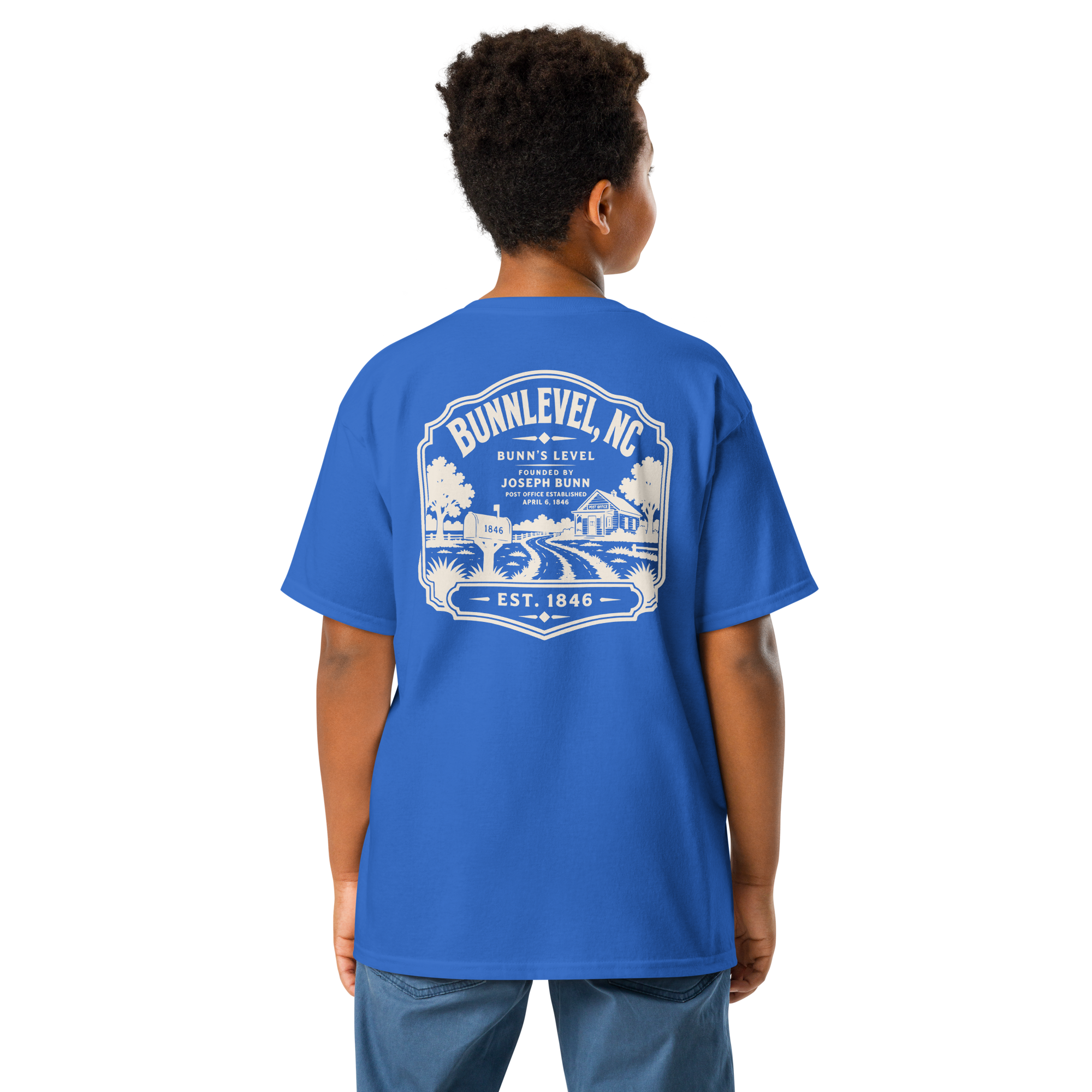 Bunnlevel, NC - Town Heritage - Youth Classic Tee