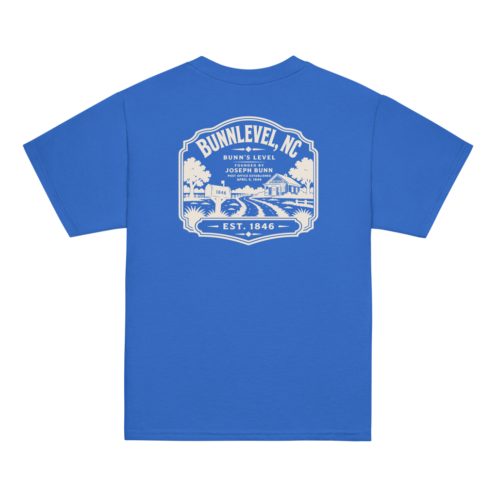Bunnlevel, NC - Town Heritage - Youth Classic Tee