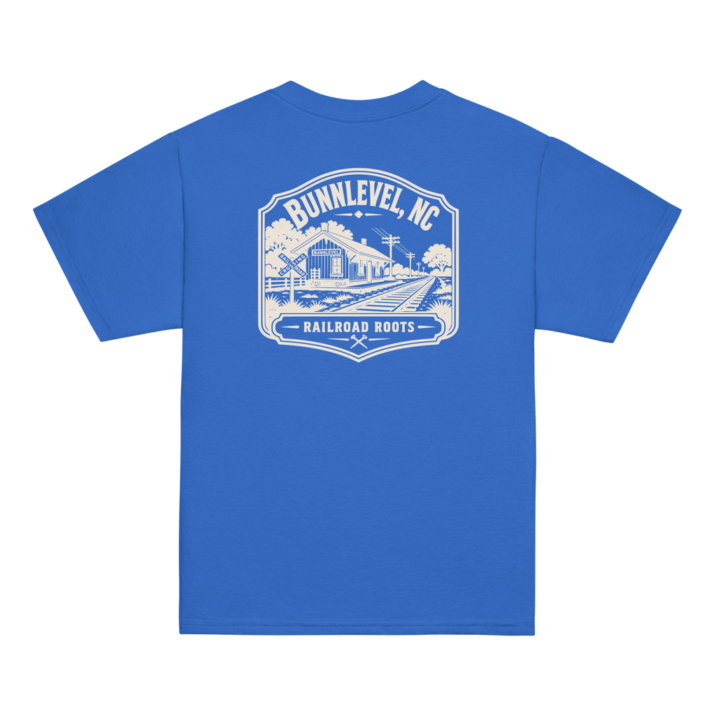 Bunnlevel, NC - Railroad Town - Youth Classic Tee