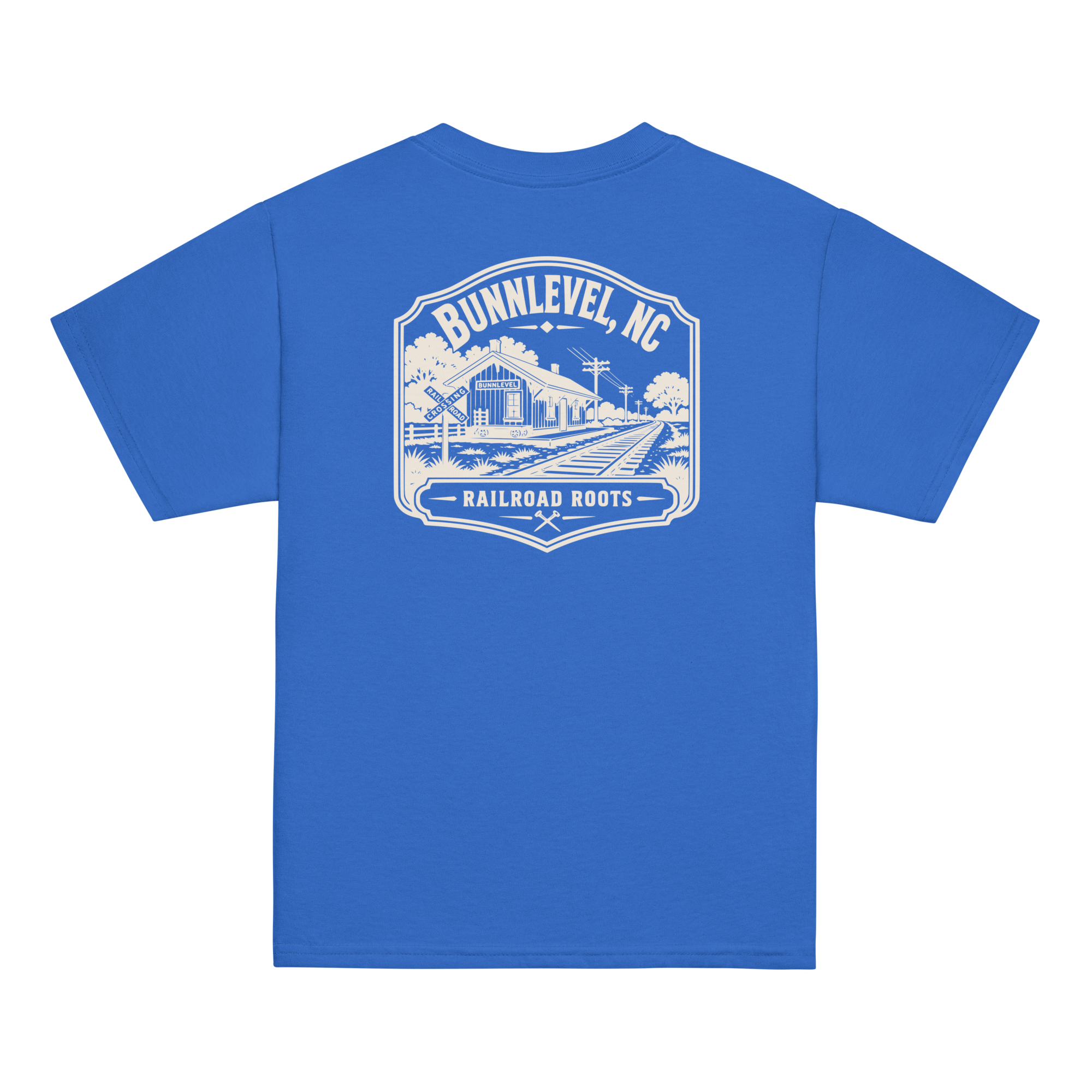 Bunnlevel, NC - Railroad Town - Youth Classic Tee