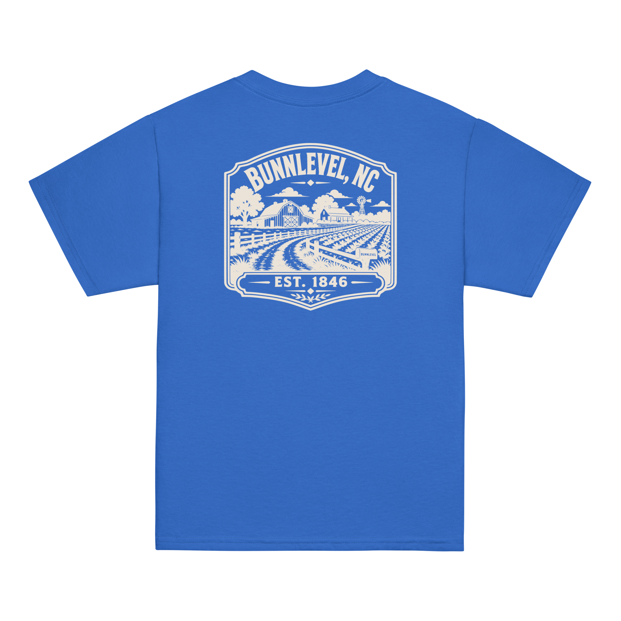 Bunnlevel, NC - Farm Heritage - Youth Classic Tee