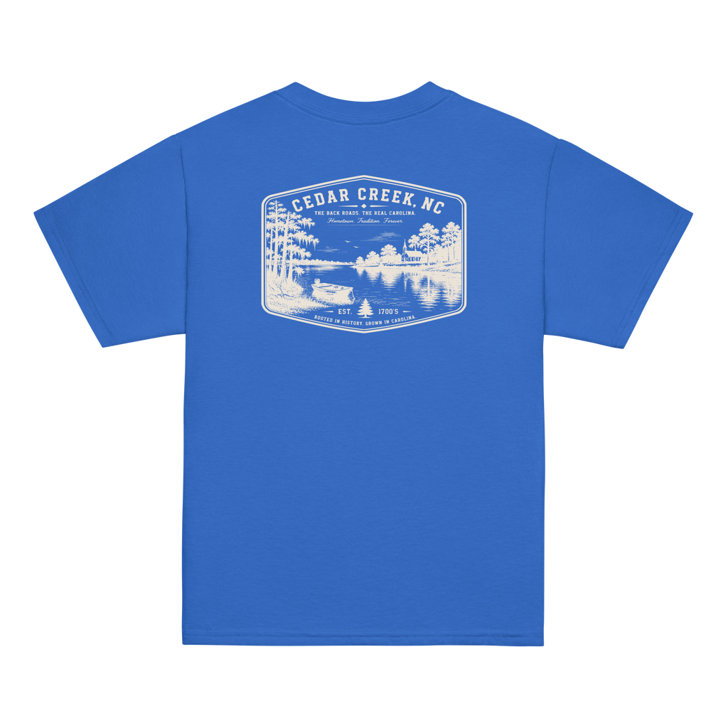 Cedar Creek, NC - The River - Youth Classic Tee