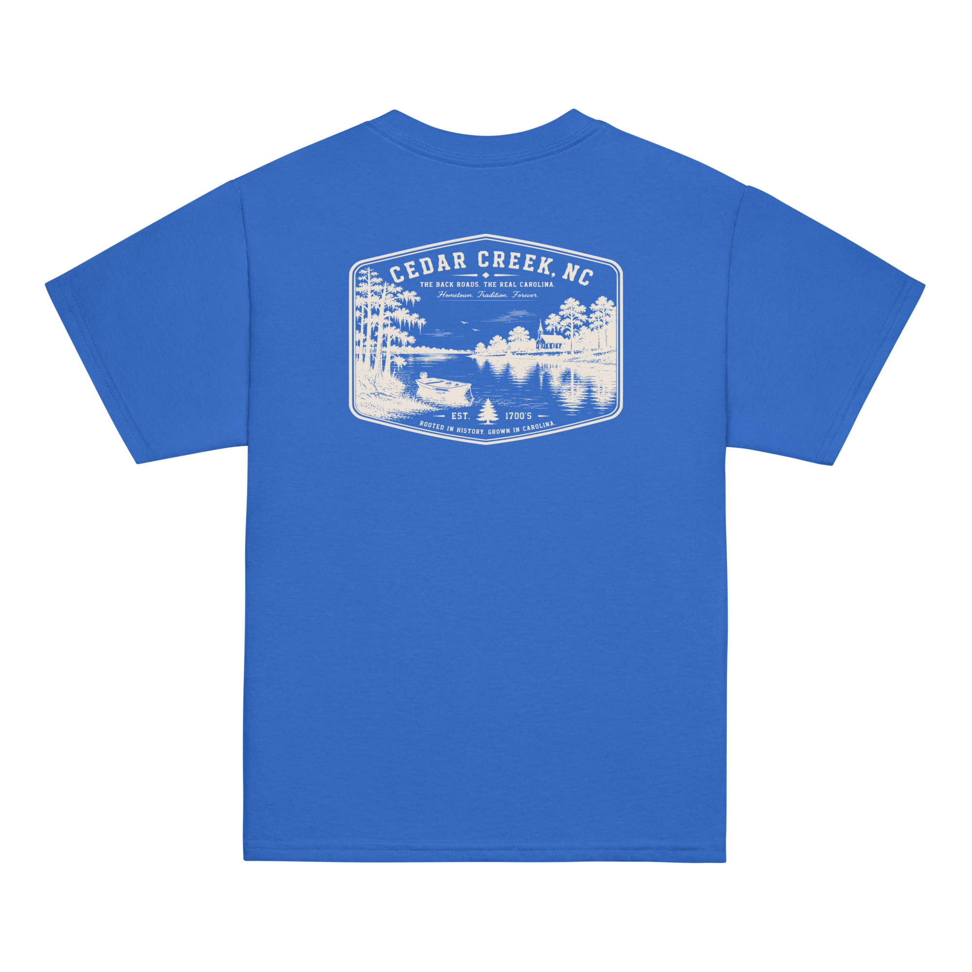 Cedar Creek, NC - The River - Youth Classic Tee