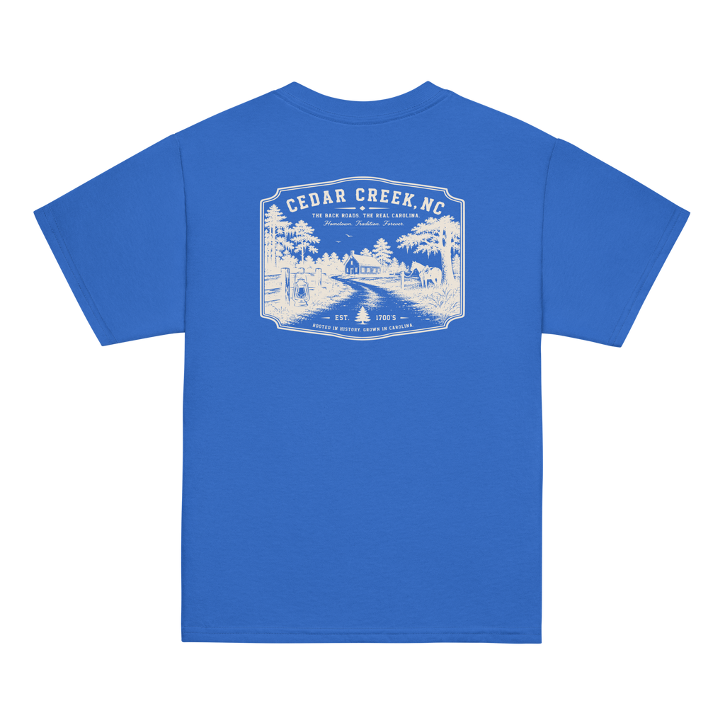 Cedar Creek, NC - Early Carolina - Youth Classic Tee