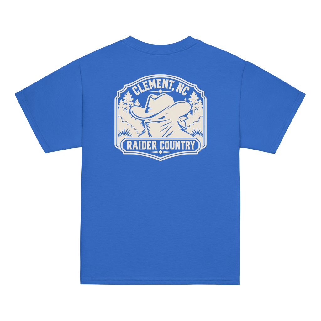 Clement, NC - Raider Country - Youth Classic Tee