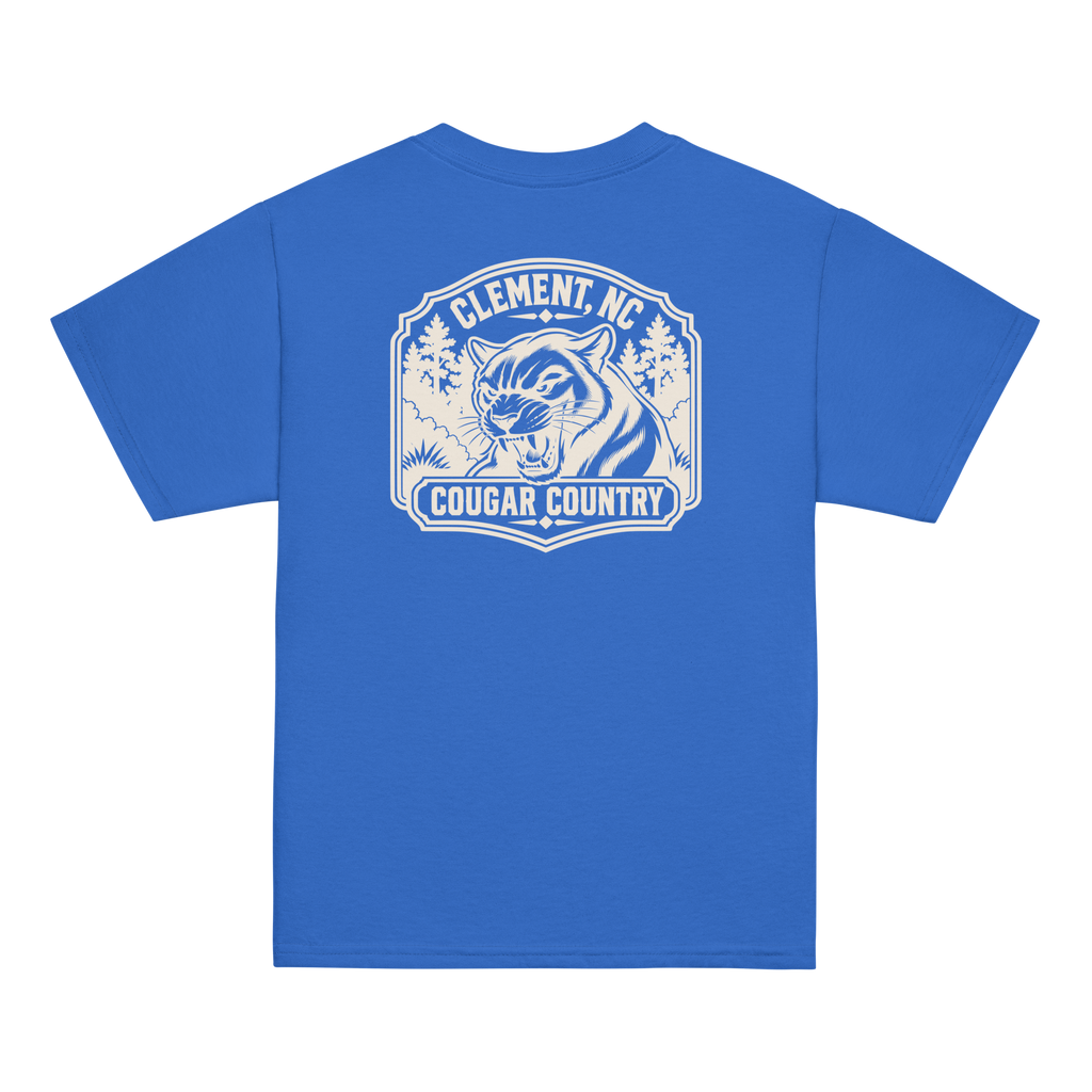 Clement, NC - Cougar Country - Youth Classic Tee
