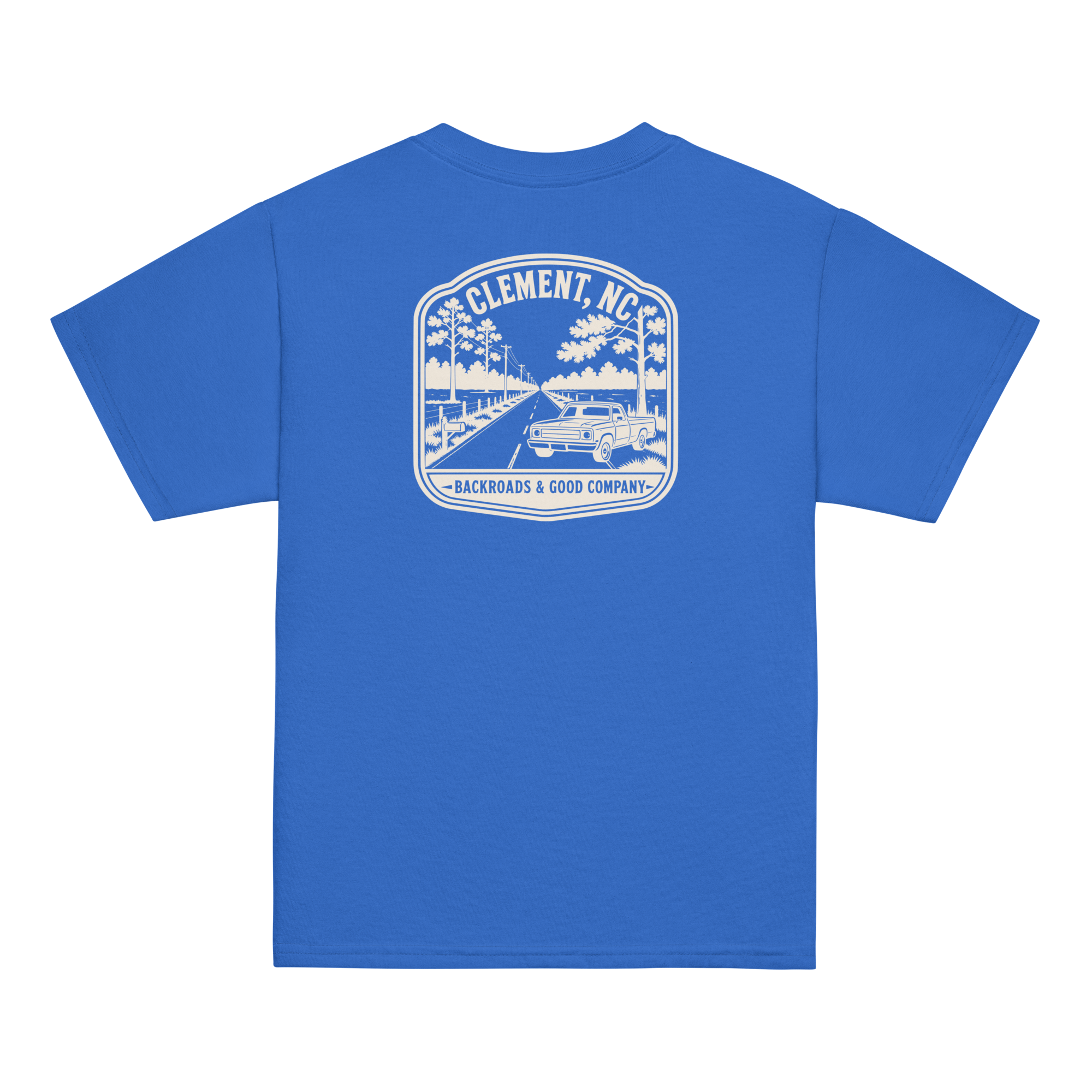Clement, NC - Country Roads - Youth Classic Tee
