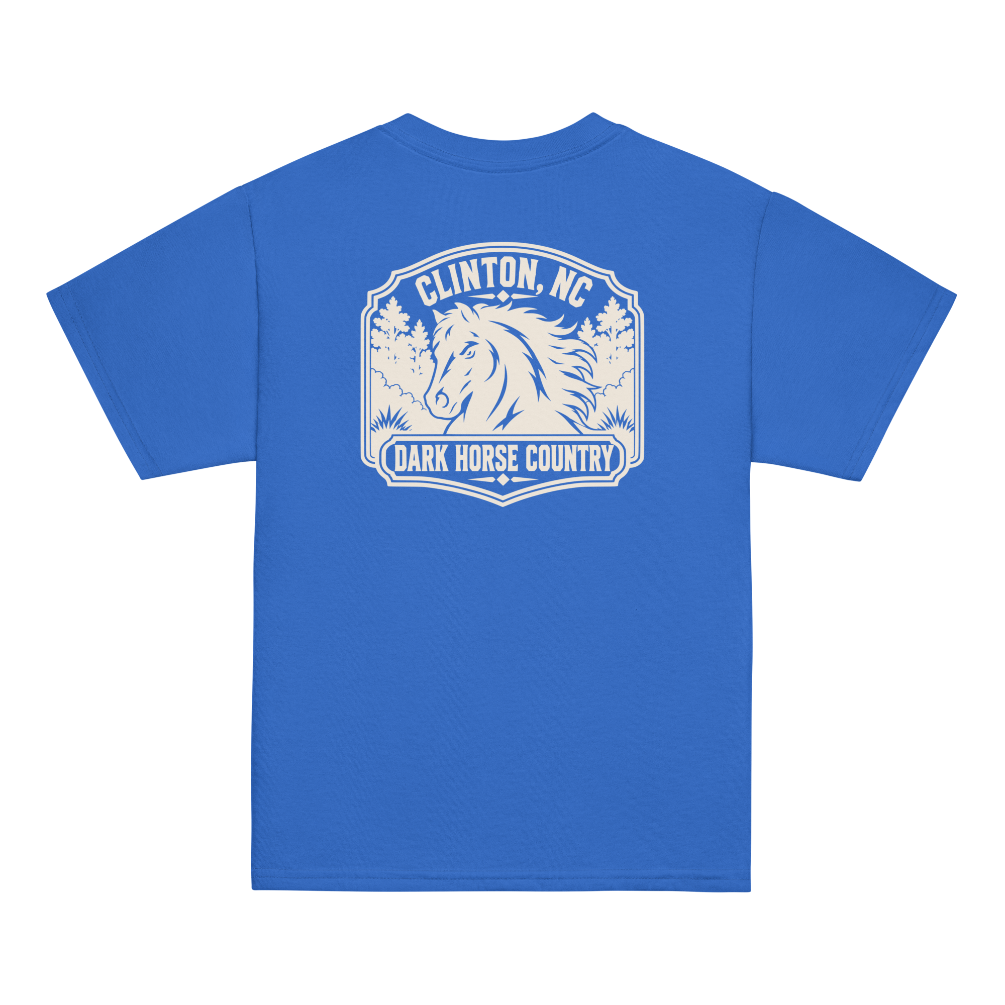 Clinton, NC - Dark Horse Country - Youth Classic Tee