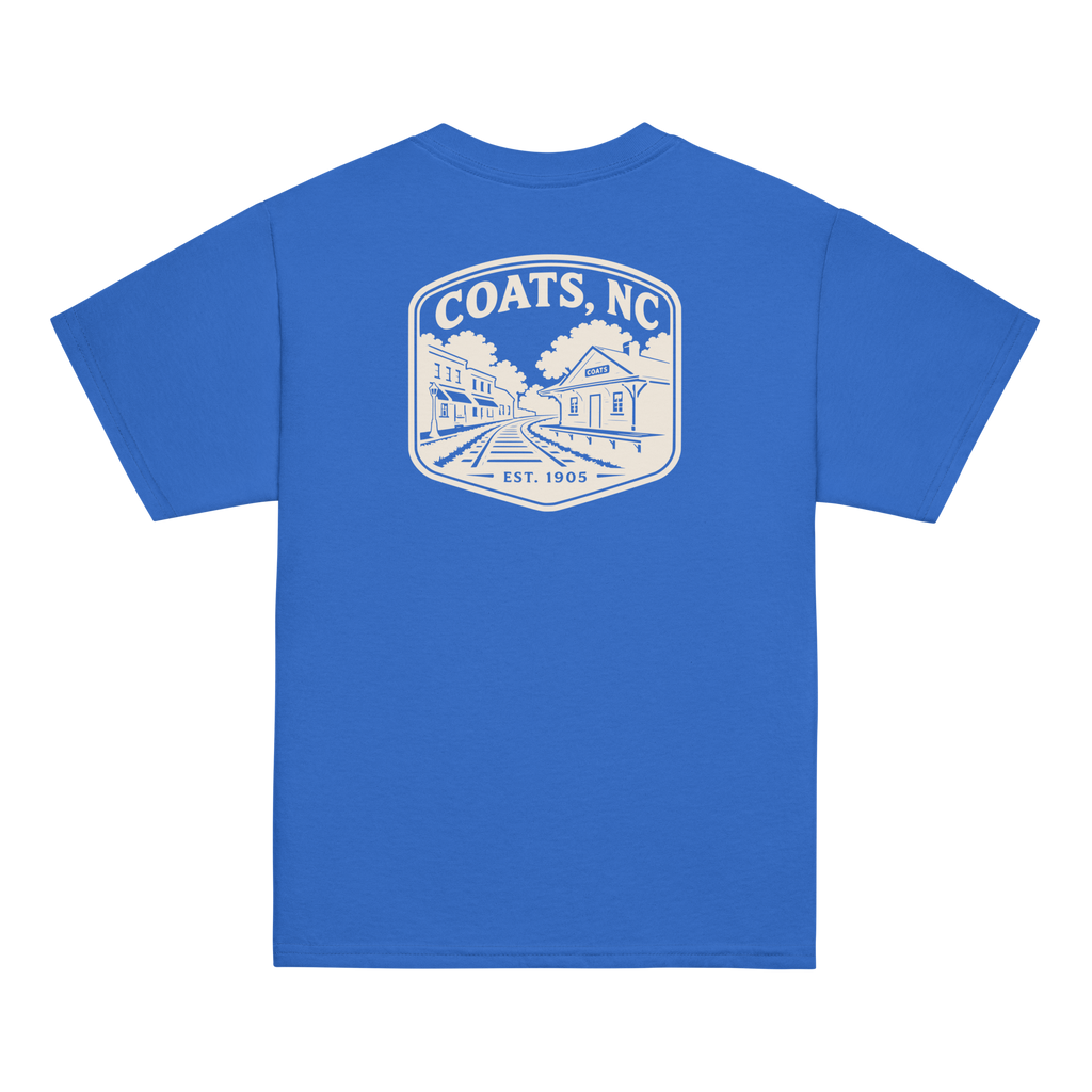 Coats, NC - Railroad Town - Youth Classic Tee