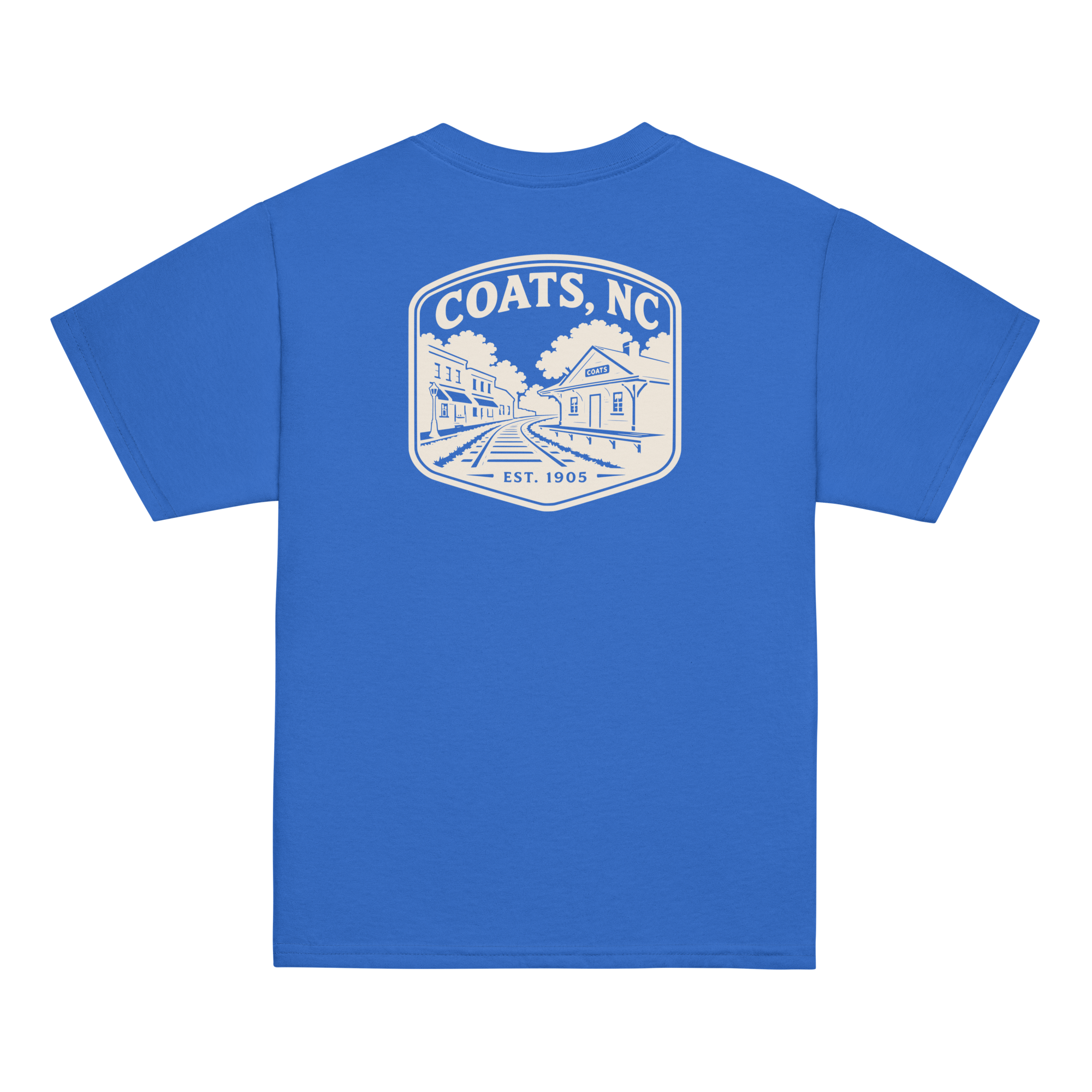 Coats, NC - Railroad Town - Youth Classic Tee