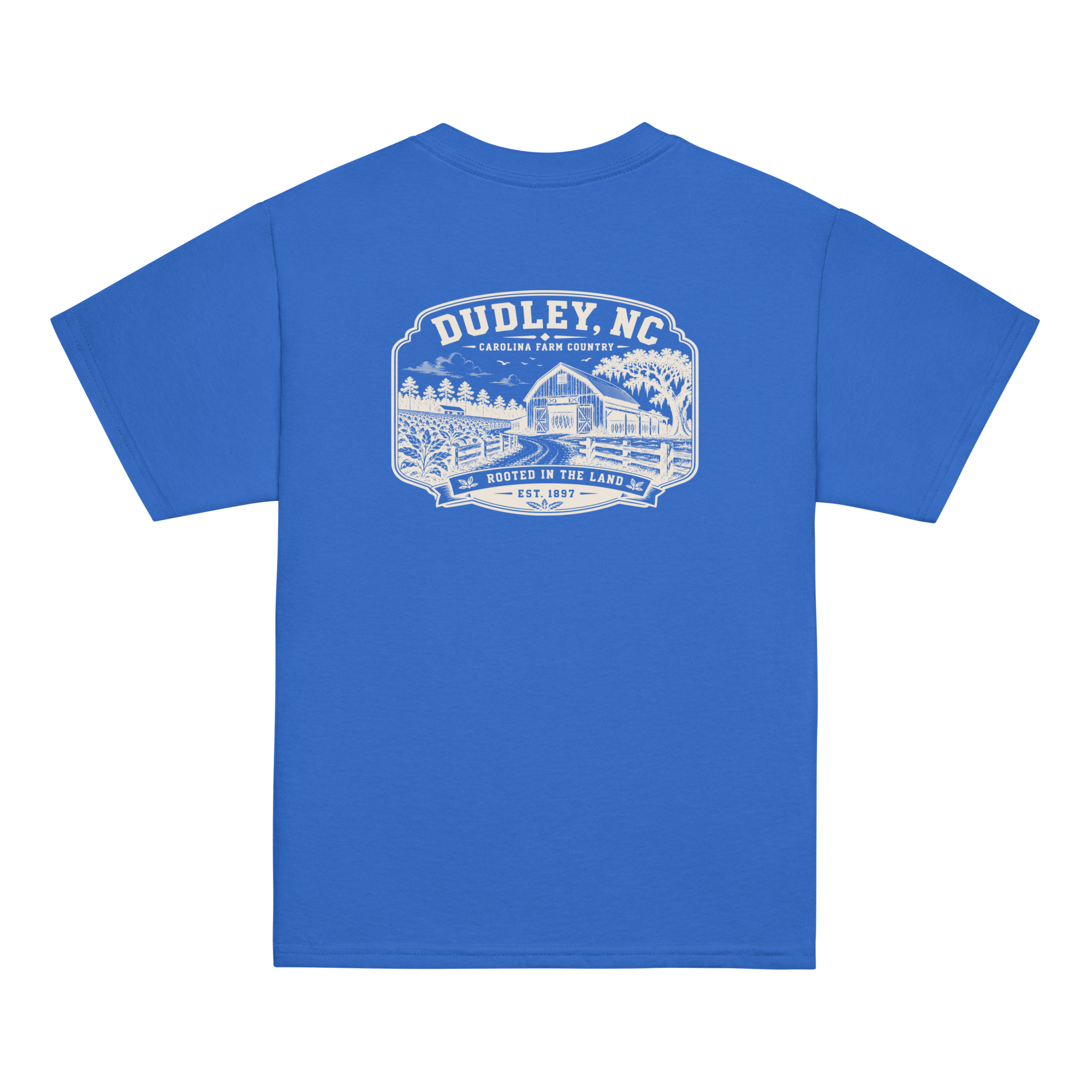 Dudley, NC - Farm Country - Youth Classic Tee