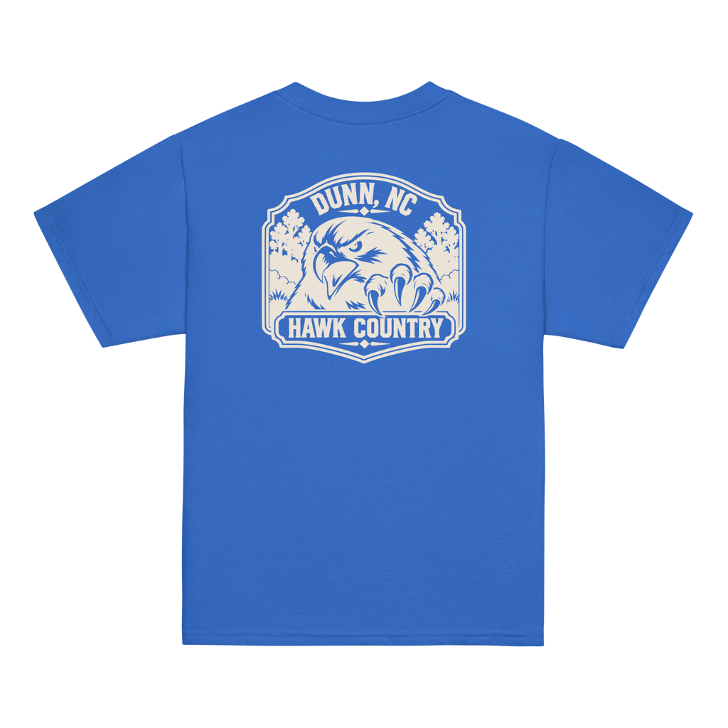 Dunn, NC - Hawk Country - Youth Classic Tee