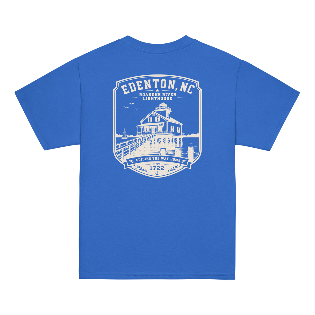 Edenton, NC - Roanoke River Lighthouse - Youth Classic Tee