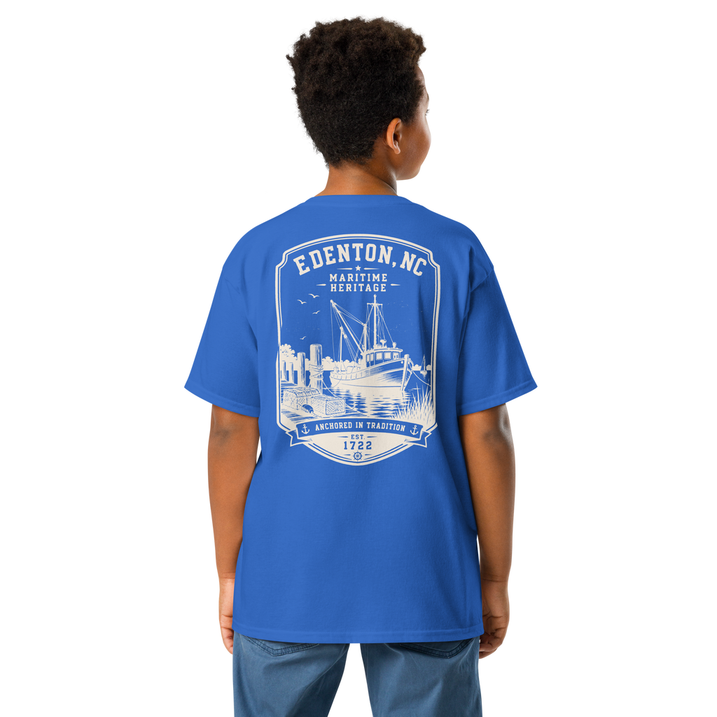 Edenton, NC - Maritime Heritage - Youth Classic Tee