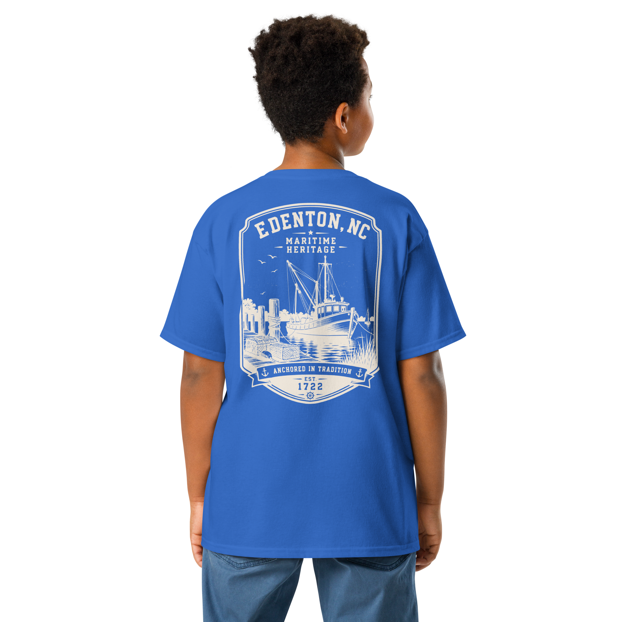 Edenton, NC - Maritime Heritage - Youth Classic Tee