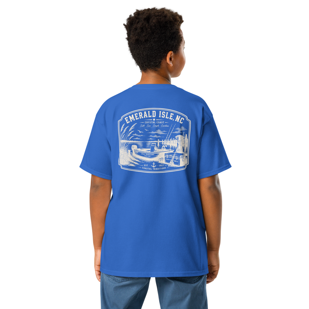 Emerald Isle, NC - Salt. Sun. Simple - Youth Classic Tee