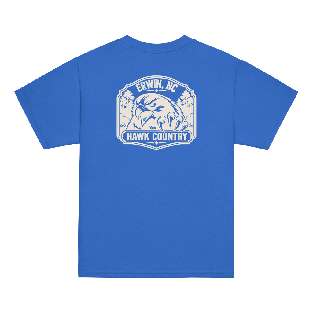 Erwin, NC - Hawk Country - Youth Classic Tee
