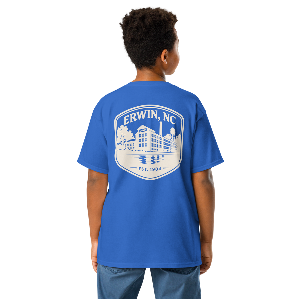 Erwin, NC - Erwin Mills - Youth Classic Tee
