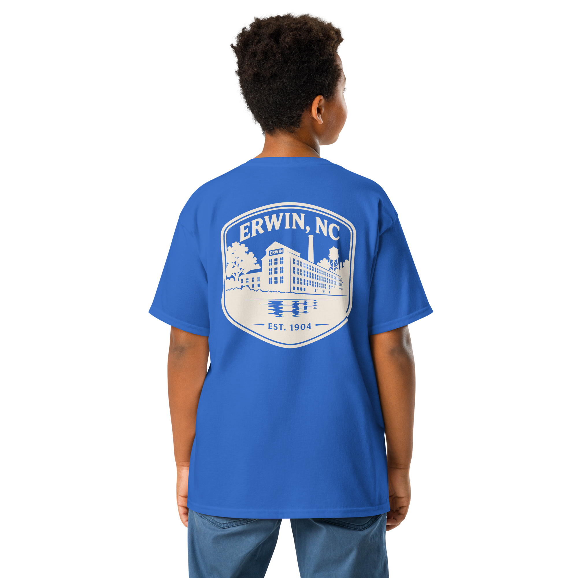 Erwin, NC - Erwin Mills - Youth Classic Tee