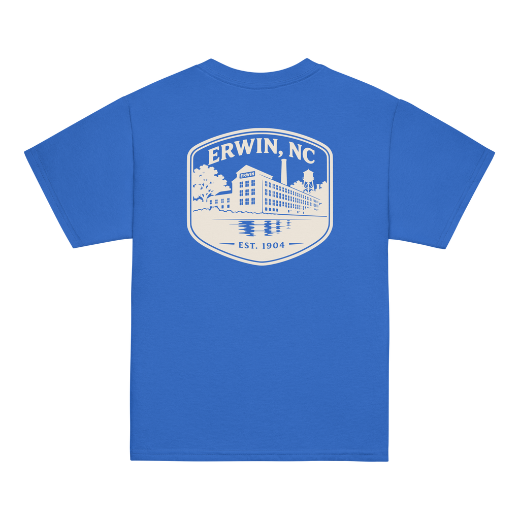 Erwin, NC - Erwin Mills - Youth Classic Tee