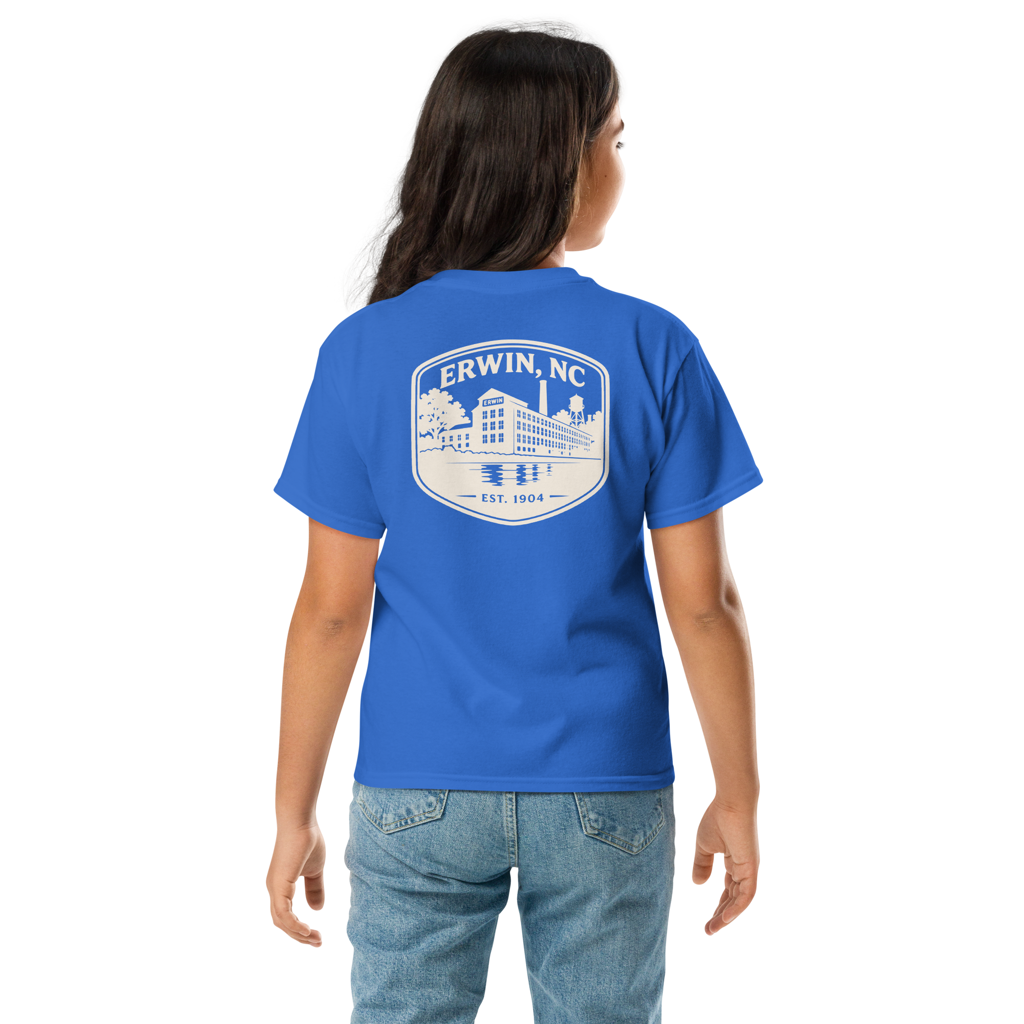Erwin, NC - Erwin Mills - Youth Classic Tee