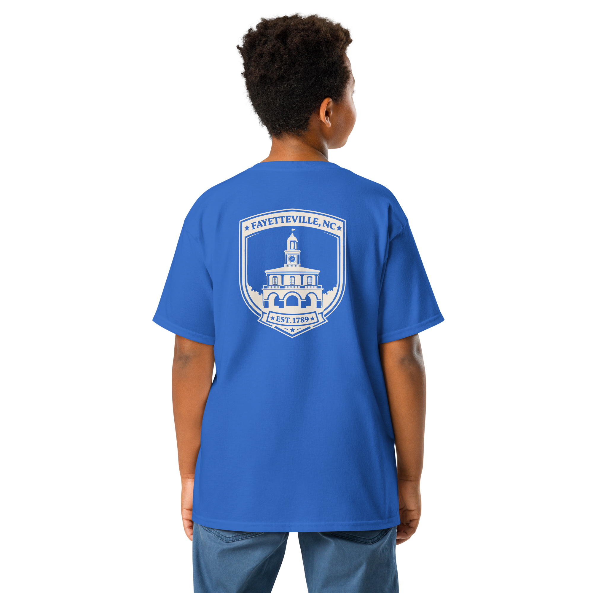 Fayetteville, NC - Market House - Youth Classic Tee