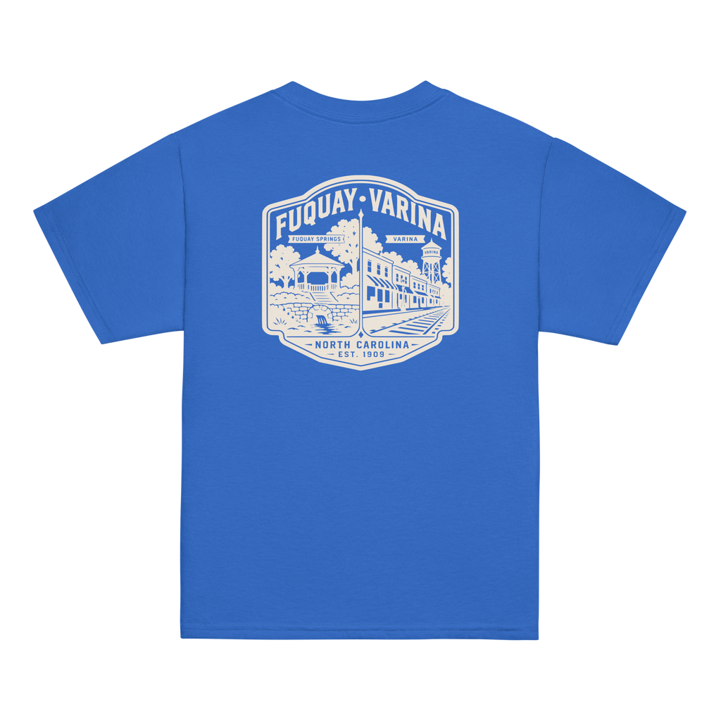 Fuquay Varina, NC - Two Towns Became One Home - Youth Classic Tee