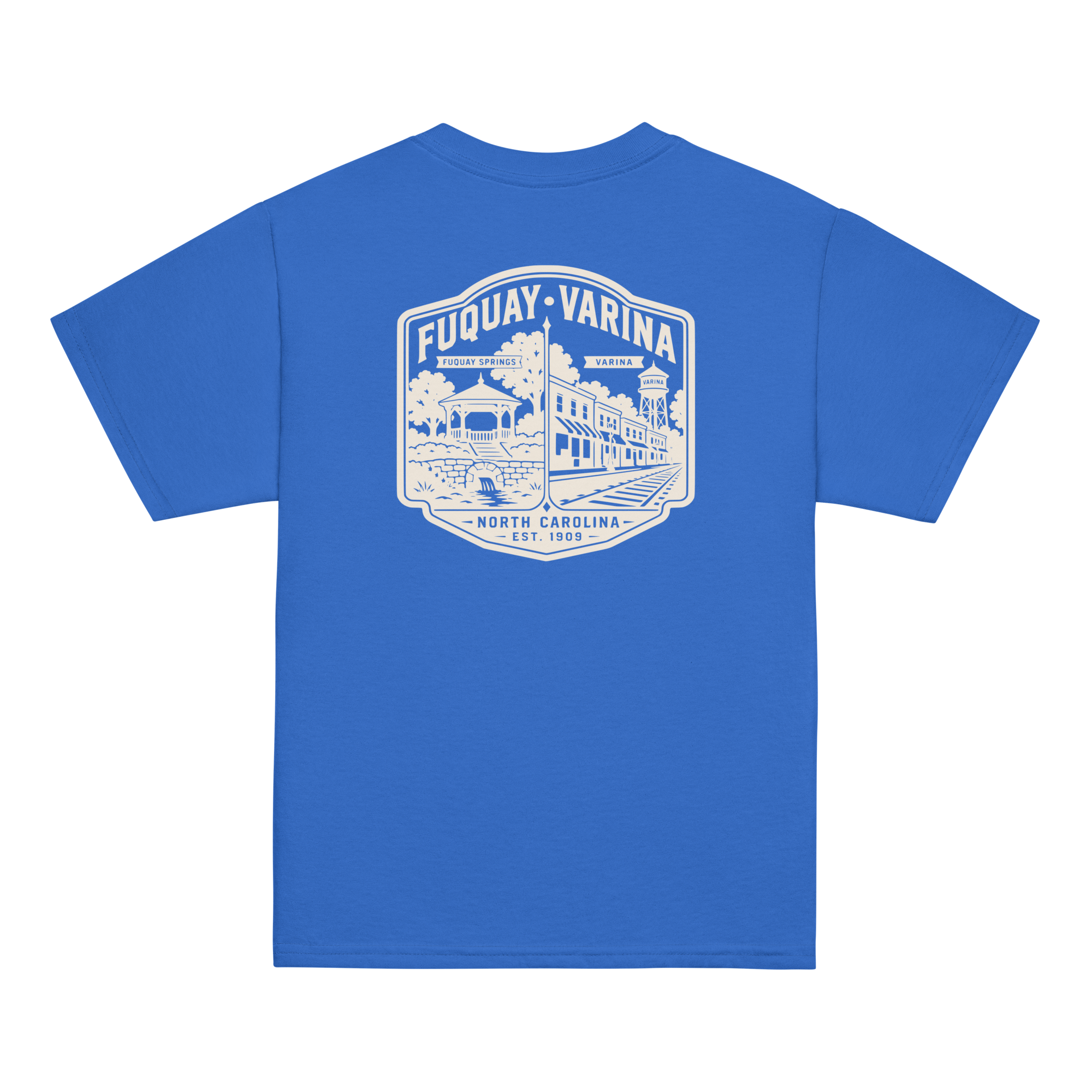 Fuquay Varina, NC - Two Towns Became One Home - Youth Classic Tee