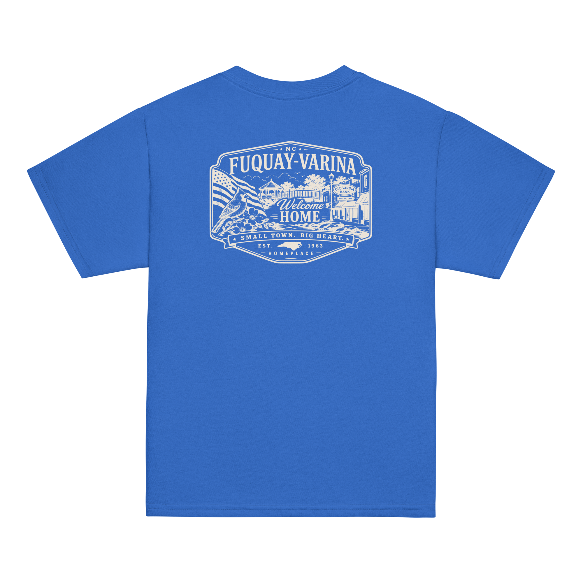 Fuquay Varina, NC - Welcome Home - Youth Classic Tee