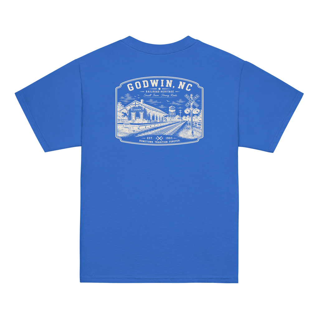 Godwin, NC - Railroad Town - Youth Classic Tee