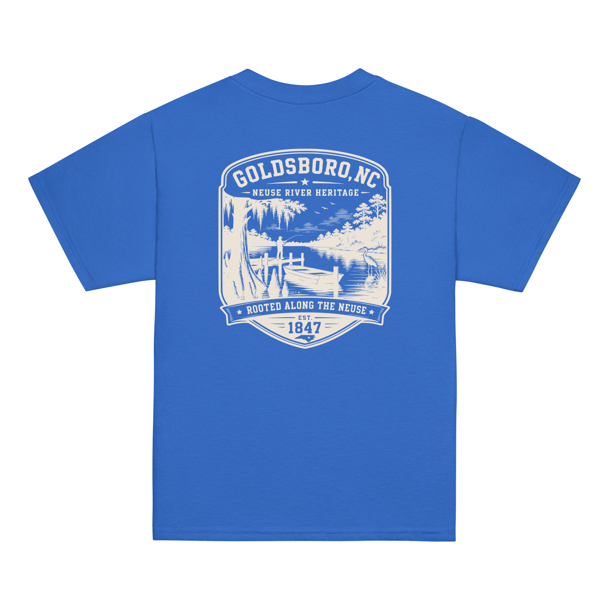 Goldsboro, NC - Rooted Along The Neuse - Youth Classic Tee