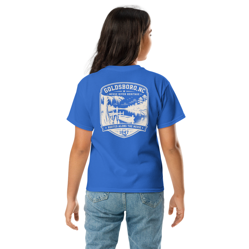 Goldsboro, NC - Rooted Along The Neuse - Youth Classic Tee