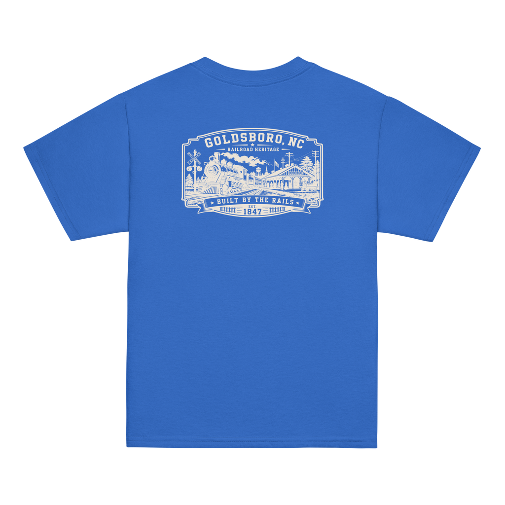 Goldsboro, NC - Built On Rails - Youth Classic Tee