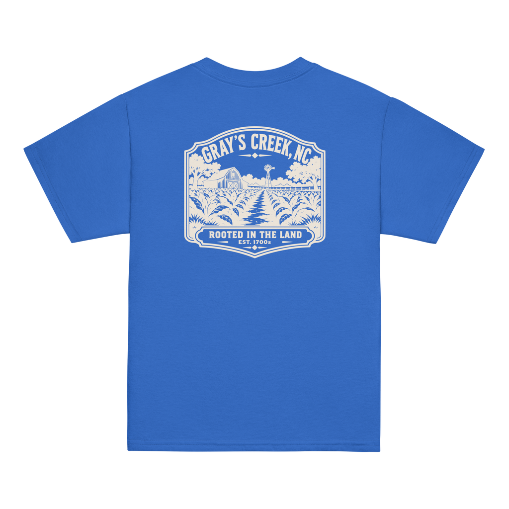 Grays Creek, NC - Rooted - Youth Classic Tee