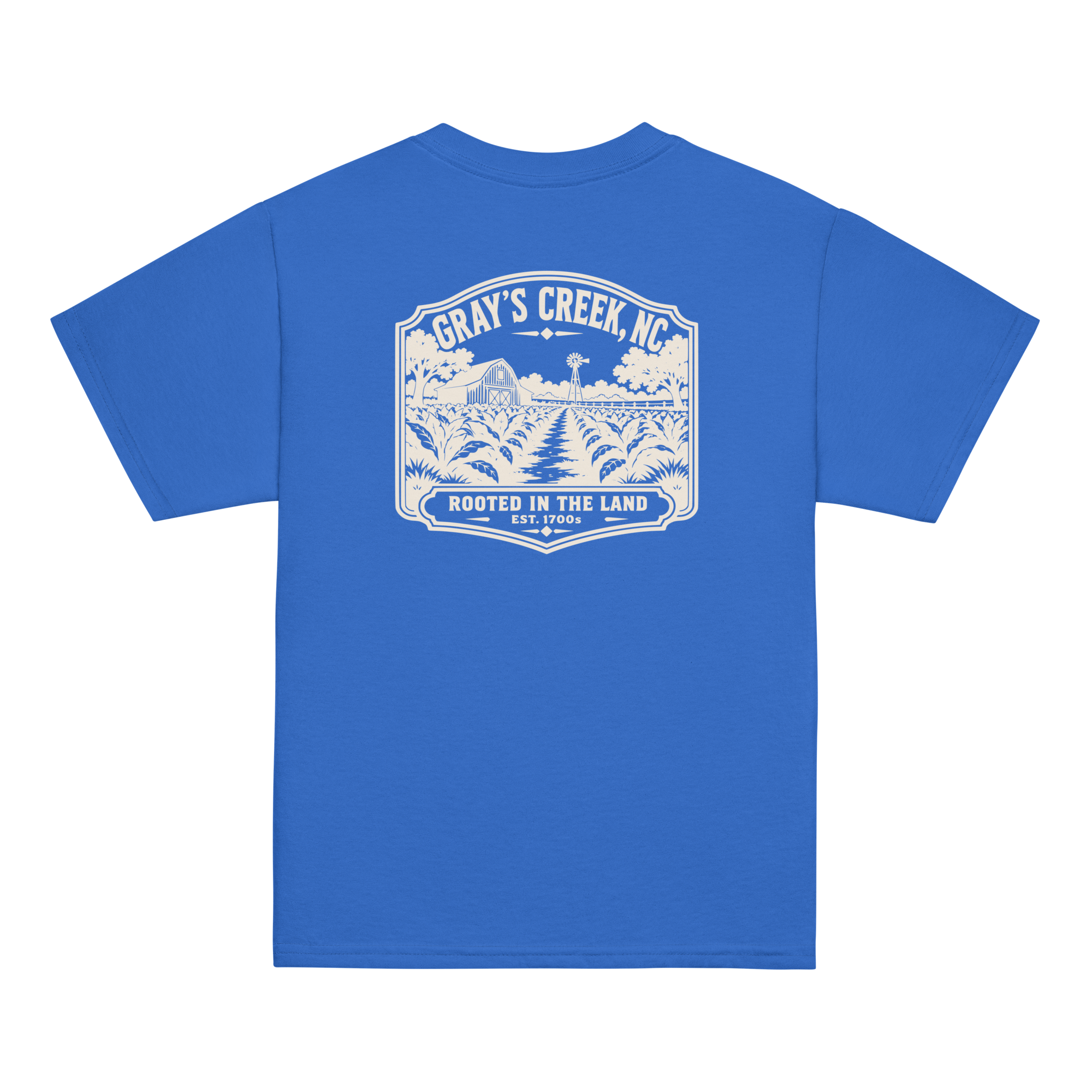 Grays Creek, NC - Rooted - Youth Classic Tee