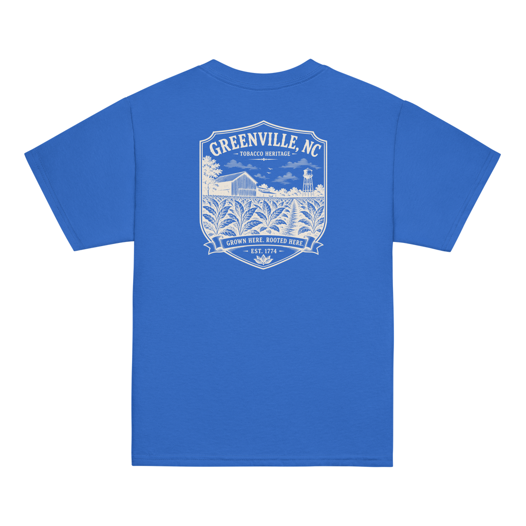 Greenville, NC - Tobacco Heritage - Youth Classic Tee