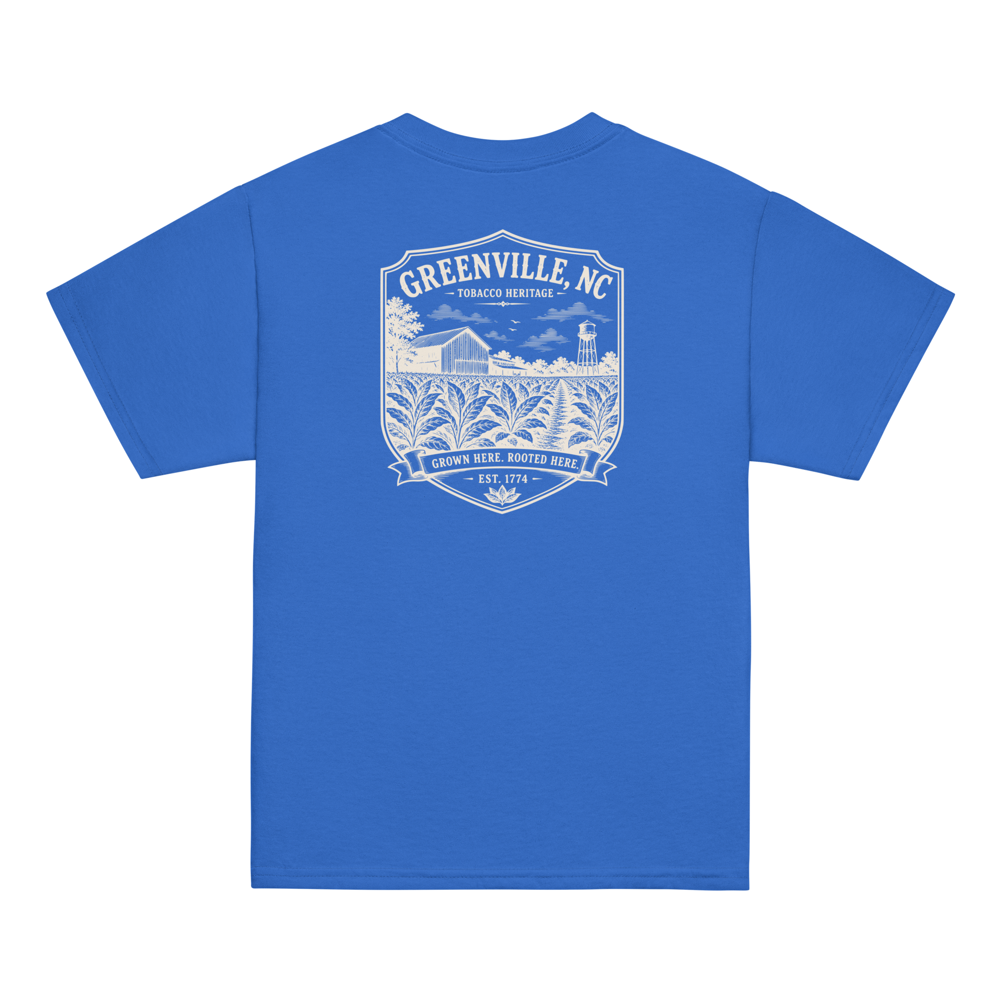 Greenville, NC - Tobacco Heritage - Youth Classic Tee
