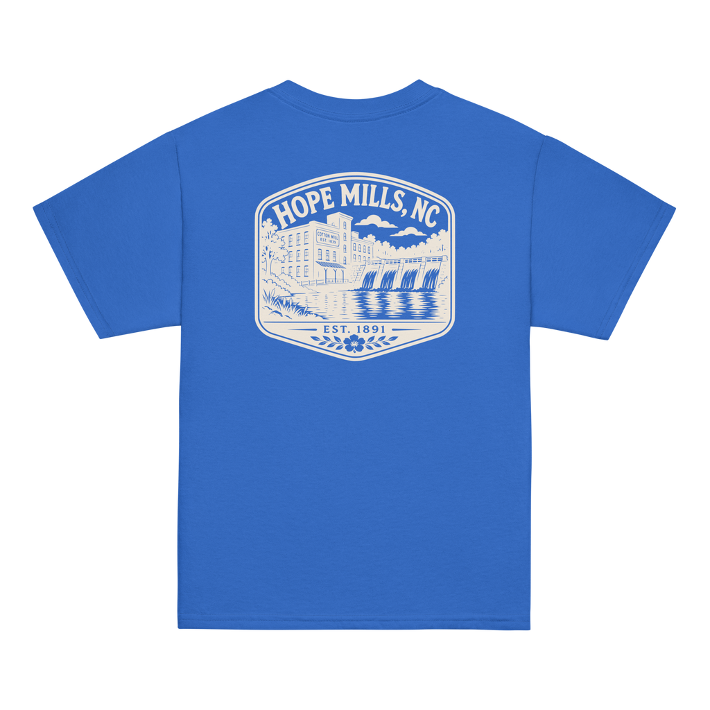 Hope Mills, NC - The Old Mill - Youth Classic Tee
