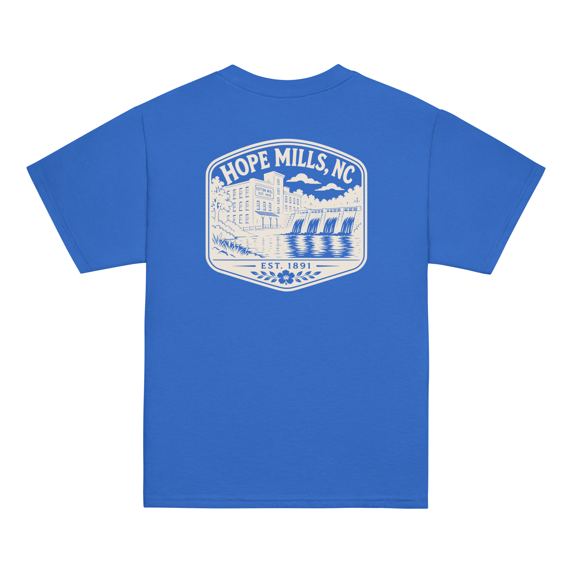 Hope Mills, NC - The Old Mill - Youth Classic Tee